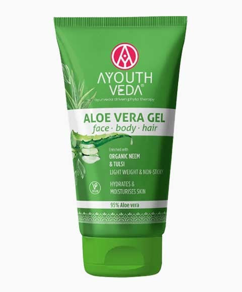 AYOUTH VEDA ALOEVERA GEL WITH ORGANIC NEEM AND TULSI 150 g Hair Moisturizers Asetena Pa 