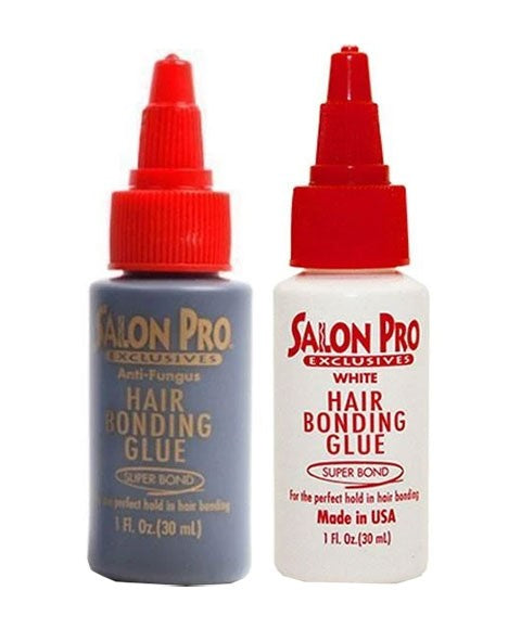 SALON PRO EXCLUSIVE ANTI FUNGUS HAIR BONDING GLUE 30 ML Color Black Extensions Accessories Asetena Pa 