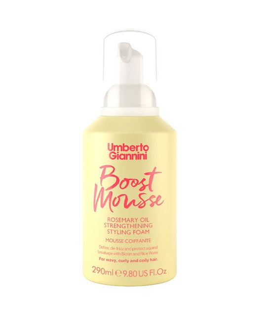 BOOST MOUSSE ROSEMARY OIL STRENGTHENING STYLING FOAM 290 ml Hair Styling Asetena Pa 