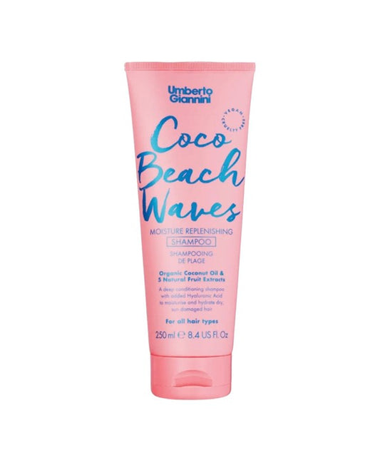 COCO BEACH WAVES MOISTURE REPLENISHING SHAMPOO 250 ml Shampoo Asetena Pa 