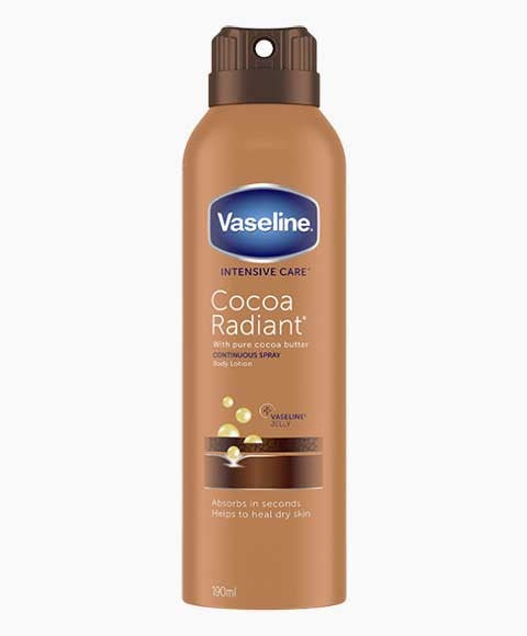 INTENSIVE CARE SPRAY MOISTURISER COCOA RADIANT 190 ml Skin Moisturizing Asetena Pa 