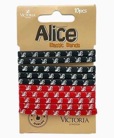 ALICE ELASTIC BANDS 14A1 10 x 12 Pcs Color Assorted Kids Hair Accessories Asetena Pa 