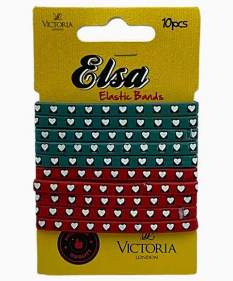 ELSA ELASTIC HAIR BANDS 61A3  Color Green And Red Kids Hair Accessories Asetena Pa 