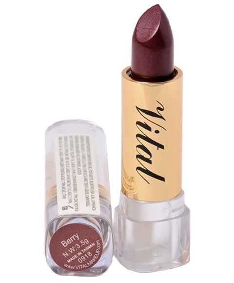 MOISTURIZING LIPSTICK BERRY 3.5 g Lips Asetena Pa 