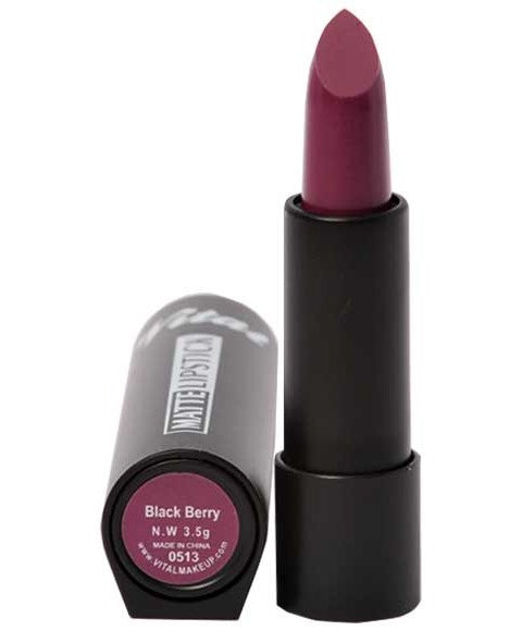 MATTE LIPSTICK BLACK BERRY 3.5 g Lips Asetena Pa 