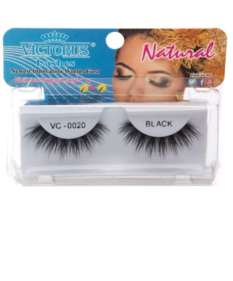 VICTORUS EYE LASHES VC 0020 BLACK Eye Makeup Asetena Pa 
