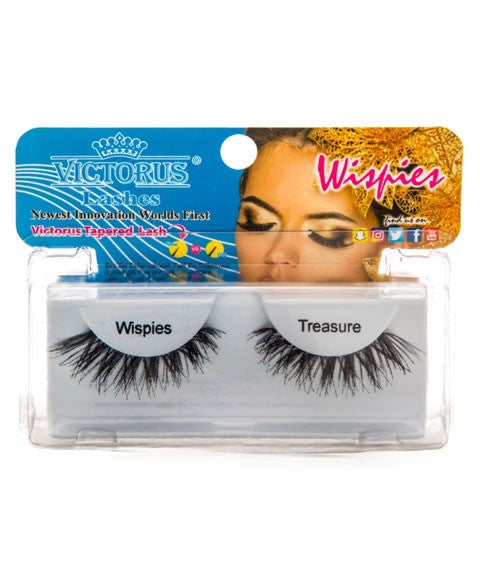 VICTORUS WISPIES TREASURE BLACK LASHES Eye Makeup Asetena Pa 