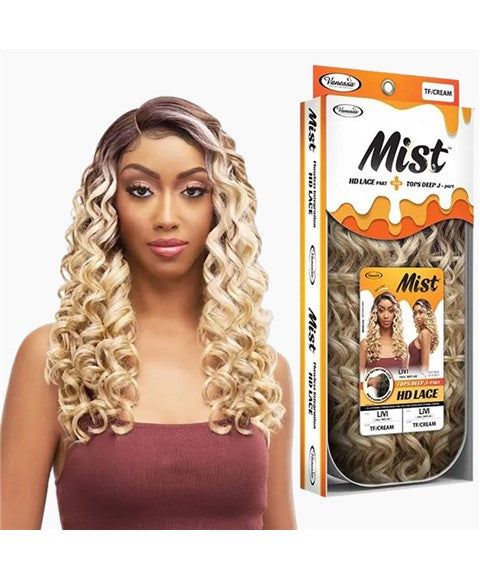 MIST SYNTHETIC LIVI TOPS DEEP J PART HD LACE WIG  Color SP1B/30 Synthetic Hair Wigs Asetena Pa 