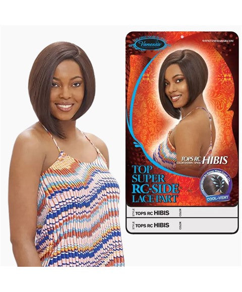 TOP SUPER RC SIDE LACE PART HIBIS SYNTHETIC WIG  Color C Blustar Synthetic Hair Wigs Asetena Pa 