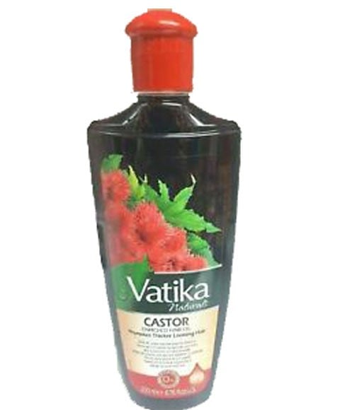 VATIKA NATURALS CASTOR ENRICHED HAIR OIL 200 ml Sprays, Serums and Oils Asetena Pa 