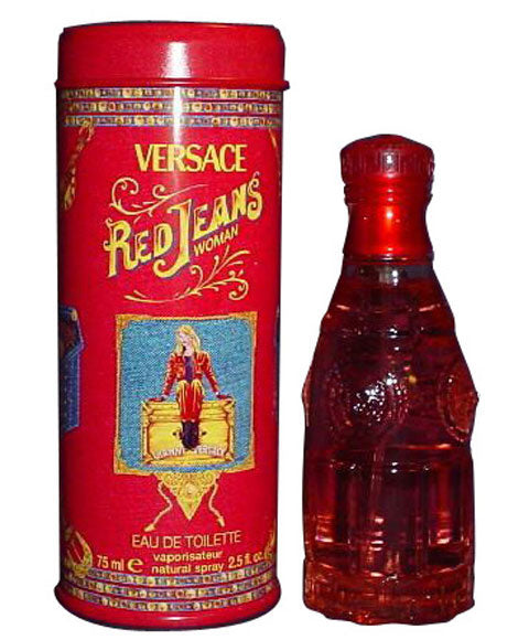 VERSACE RED JEANS WOMAN EAU DE TOILETTE 75 ml Perfumes for Her Asetena Pa 