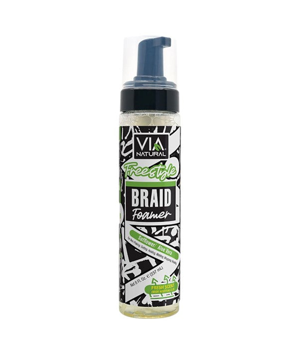 VIA NATURAL FREESTYLE FOAMER STYLING MOUSSE 237 ml Hair Styling Asetena Pa 
