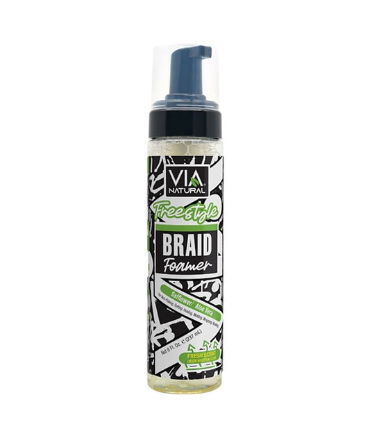 VIA NATURAL FREESTYLE FOAMER STYLING MOUSSE 237 ml Hair Styling Asetena Pa 
