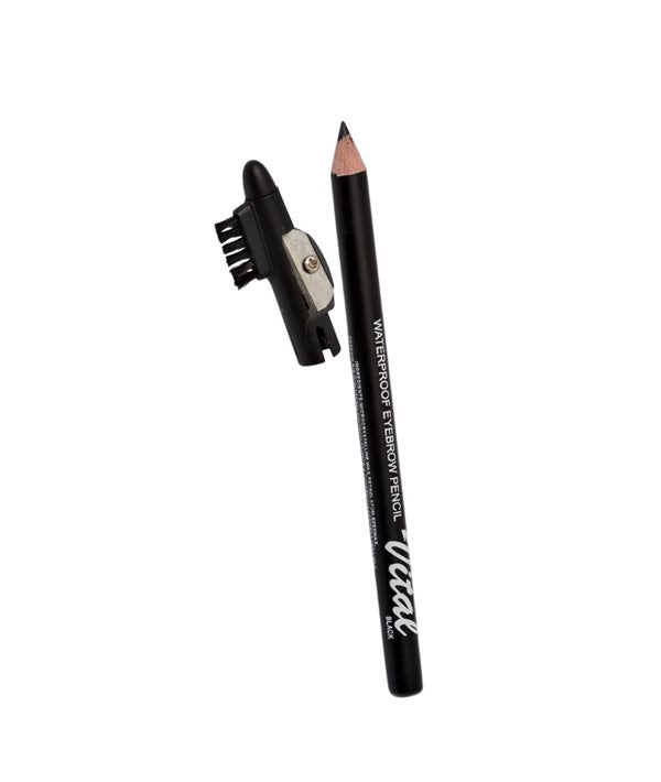 VITAL WATERPROOF EYEBROW PENCIL  Color Brown Eye Makeup Asetena Pa 