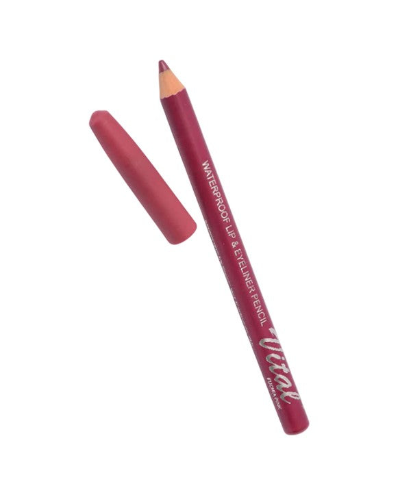 WATERPROOF LIP AND EYELINER PENCIL FUCHIA PINK Lips Asetena Pa 
