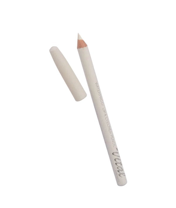 WATERPROOF LIP AND EYELINER PENCIL PURE WHITE Lips Asetena Pa 