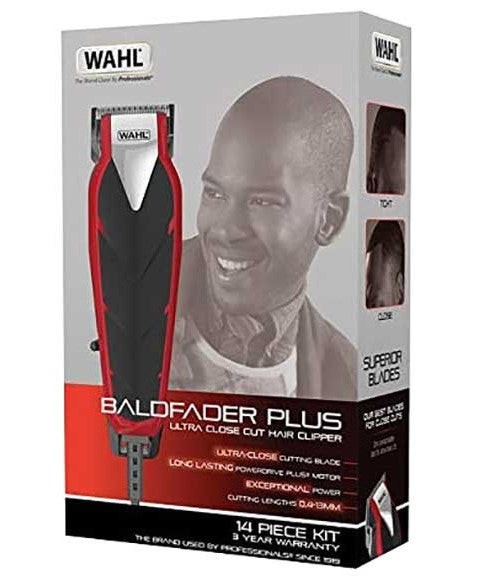 WAHL BALDFADER PLUS ULTRA CLOSE CUT HAIR CLIPPER Clippers and Trimmers Asetena Pa 