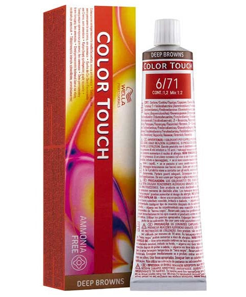 COLOR TOUCH DEEP BROWNS 60 ml Color 671 Hair Color Asetena Pa 