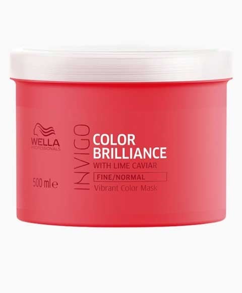 INVIGO COLOR BRILLIANCE MASK WITH LIME CAVIAR COARSE COLOURED HAIR 500 ml Treatments Asetena Pa 