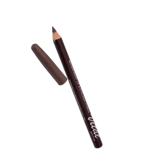 WATERPROOF LIP AND EYELINER PENCIL DEEP PLUM Lips Asetena Pa 