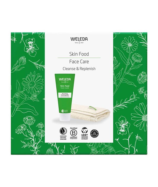 WELEDA SKIN FOOD FACE CARE CLEANSE AND REPLENISH GIFT SET Skin Care Bundles Asetena Pa 