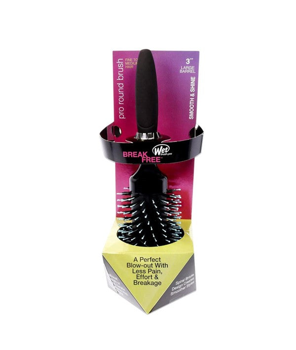 WET BRUSH PRO SMOOTH AND SHINE ROUND BRUSH FOR FINE TO MEDIUM HAIR 3" Hair Brushes and Combs Asetena Pa 