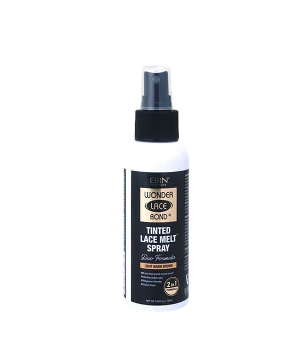 WONDER LACE BOND TINTED LACE MELT SPRAY 100 ml Color Medium Brown Extensions Accessories Asetena Pa 