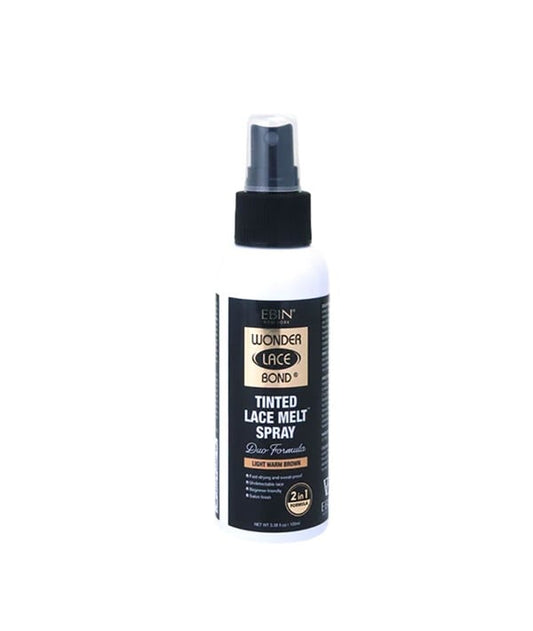 WONDER LACE BOND TINTED LACE MELT SPRAY 100 ml Color Medium Brown Extensions Accessories Asetena Pa 