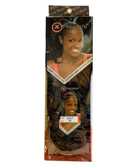 XPRESSION SYNTHETIC PONYTAIL MOLLY  Color 27-30 PonyTail Asetena Pa 