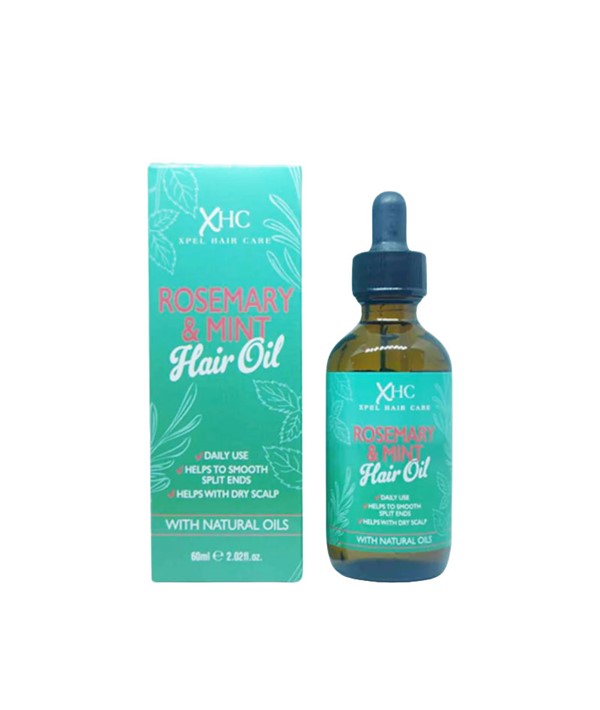 XHC XPEL HAIR CARE ROSEMARY MINT HAIR OIL 60 ml Sprays, Serums and Oils Asetena Pa 