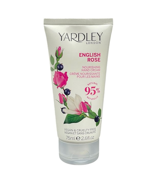 ENGLISH ROSE NOURISHING HAND CREAM 75 ml Skin Moisturizing Asetena Pa 