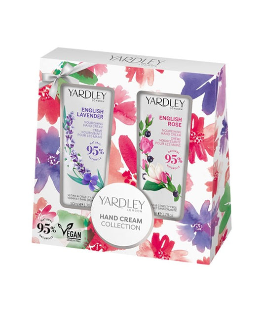 FLORAL FRAGRANCE HAND CREAM COLLECTION GIFT SET Body Care Bundles Asetena Pa 