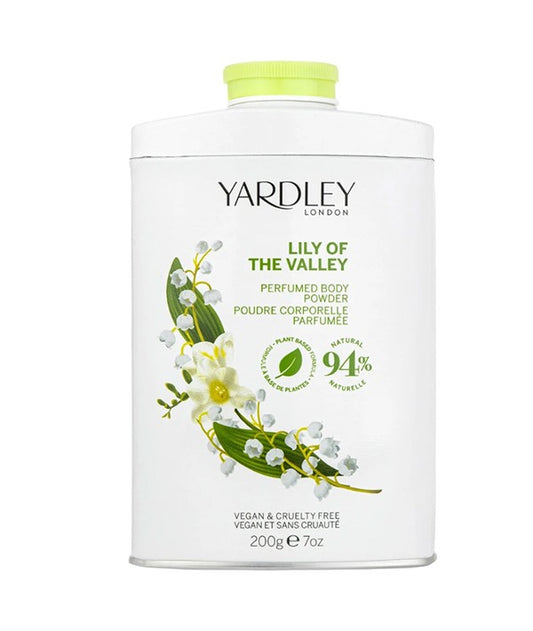 LILY OF THE VALLEY PERFUMED BODY POWDER 200 g Body Care Asetena Pa 