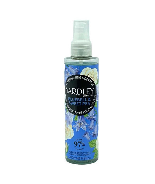 BLUEBELL AND SWEET PEA MOISTURISING BODY MIST 200 ml Perfumes for Value Asetena Pa 