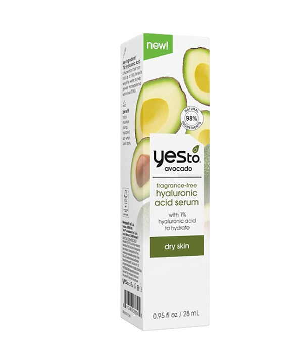 AVOCADO FRAGRANCE FREE HYALURONIC ACID SERUM 28 ml Skin Moisturizing Asetena Pa 