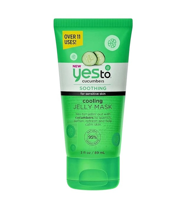 CUCUMBERS SOOTHING COOLING JELLY MASK 89 ml Skin Wash Asetena Pa 