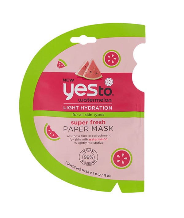 WATERMELON SUPER FRESH PAPER MASK 18 ml Skin Wash Asetena Pa 