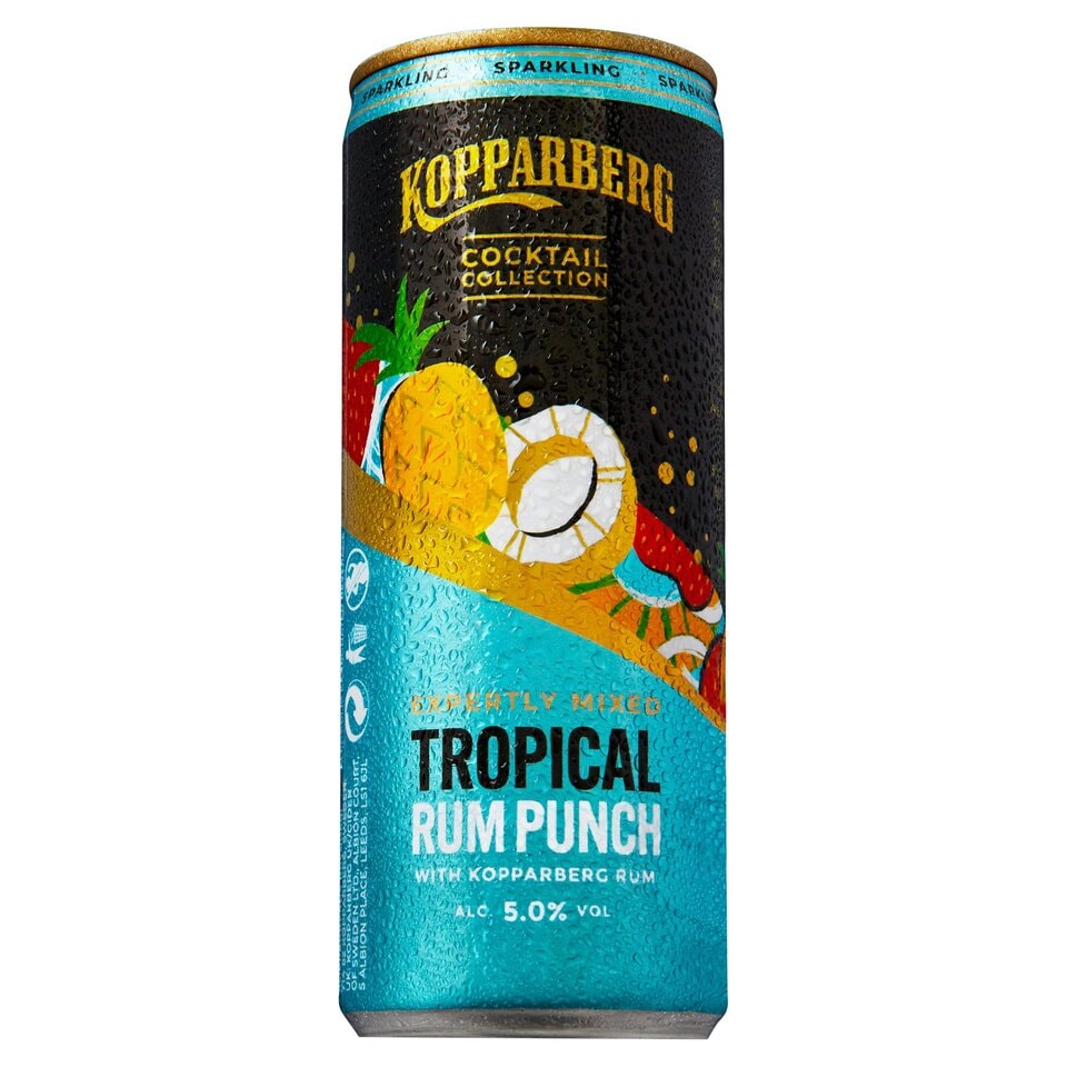 Kopparberg Tropical Rum Punch  12x250ml