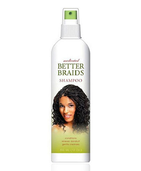 BETTER BRAIDS MEDICATED SHAMPOO 355 ml Shampoo Asetena Pa 