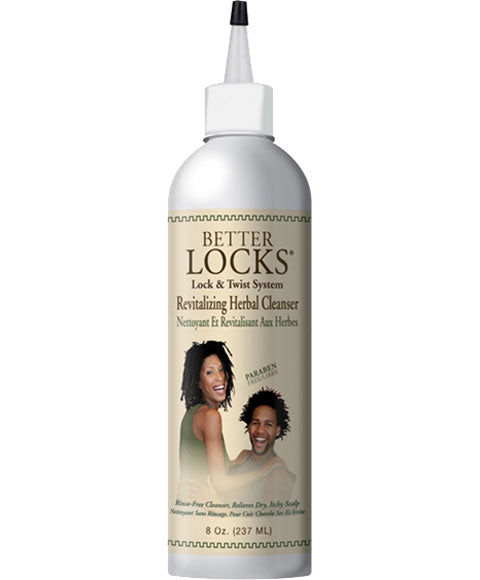 BETTER LOCKS LOCK AND TWIST SYSTEM REVITALIZING HERBAL CLEANSER 237 ml Shampoo Asetena Pa 