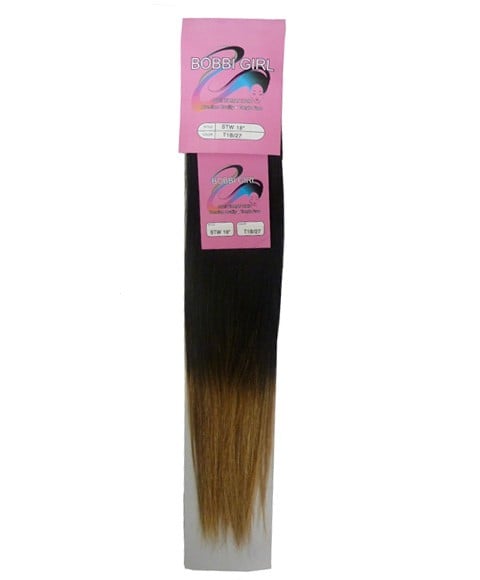 BOBBI GIRL HH STRAIGHT WEAVE 18 Color T1B/99J Human Hair Bundles Asetena Pa 