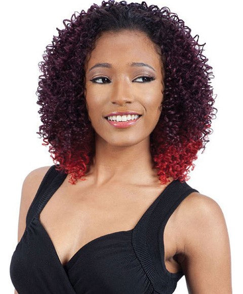 MODEL MODEL DRAWSTRING FULL CAP SYN BOHEMIAN MULE WIG  Color OM701 Synthetic Hair Wigs Asetena Pa 