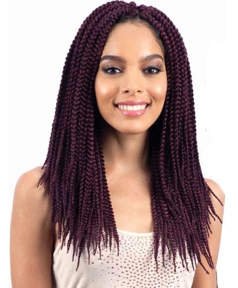 MODEL MODEL SYN BOX BRAIDS LARGE  Color 2 Hair for Braid Extensions Asetena Pa 