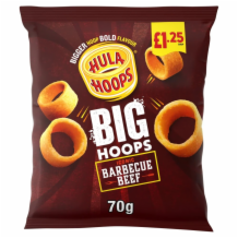 Hula Hoops Bbq Beef    20x70g