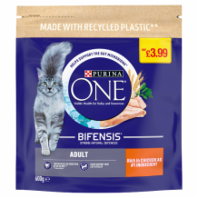 Purina One Adult Cat Chicken & Wholegrain   4x600g
