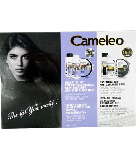 CAMELEO ESSENTIAL KIT FOR NATURAL BLOND GRAY AND DYED HAIR Hair Color Asetena Pa 