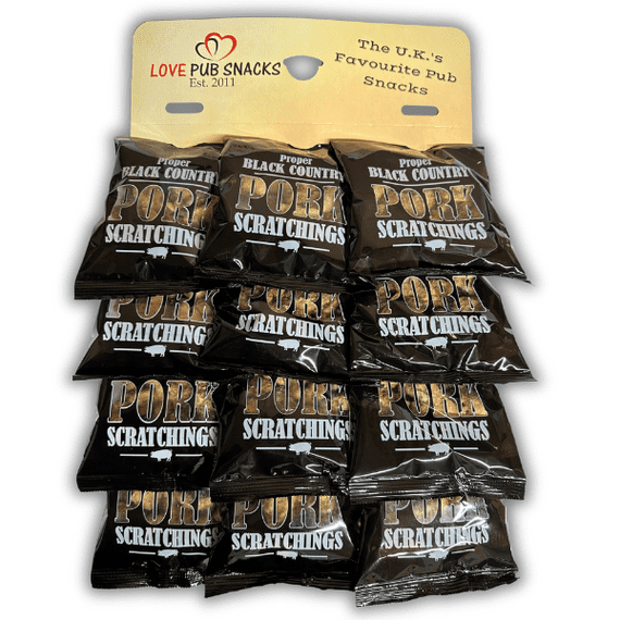 Mid Snk Pork Scr Hang Card  12x40g