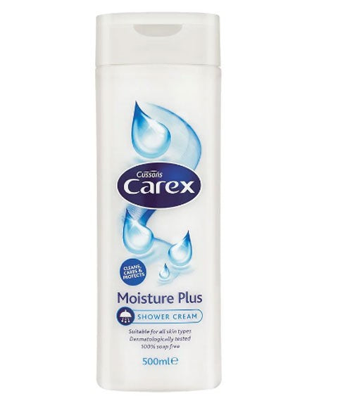 CAREX MOISTURE PLUS SHOWER CREAM 500 ml Body Care Asetena Pa 