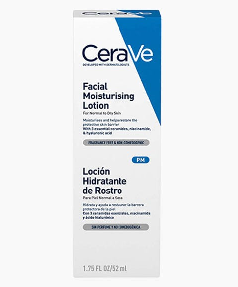 CERAVE FACIAL MOISTURISING LOTION PM 52 ml Skin Moisturizing Asetena Pa 