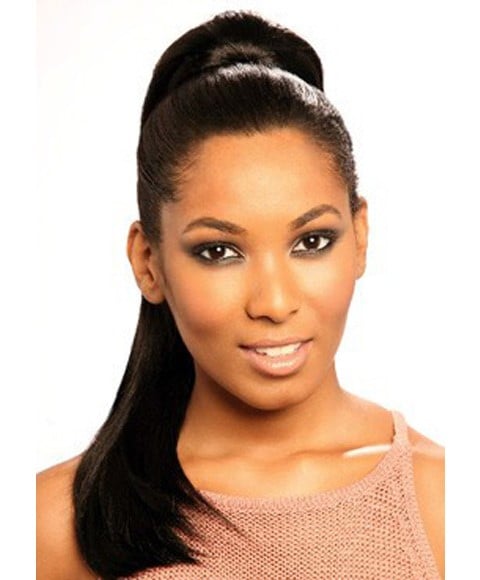 CHERISH SYN DRAWSTRING LONDON GIRL PONYTAIL  Color 2 PonyTail Asetena Pa 